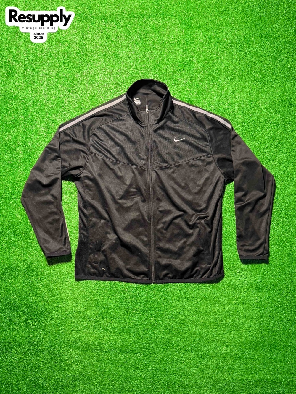 Nike Black Track Jacket Men’s Size XXL